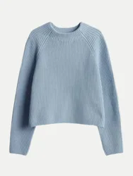 Opus Strickpullover Ponusa Blau 42