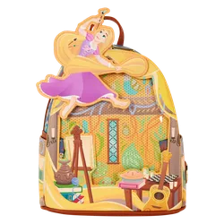 Disney: Tangled Rapunzel Glow Pin Trader Mini Backpack