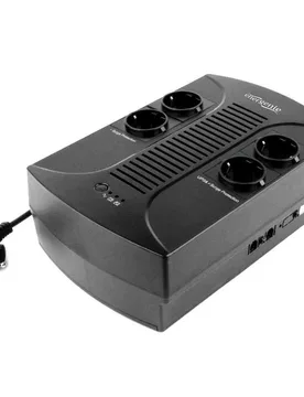 Onduleur Eg--001 Line-interactive 0.65 Kva Avec 4 Prises 390w Black One Size unisex - Energenie - FashionsVida