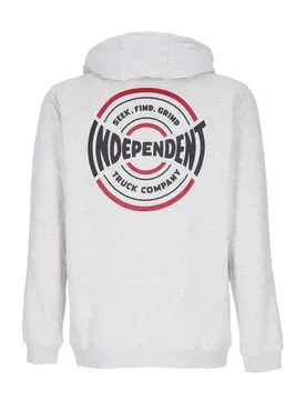 Felpa Cappuccio Uomo Sfg Span Hood Athletic Heather - Independent - FashionsVida