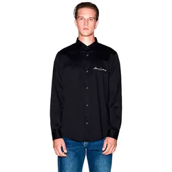 Exchange Camicia A Maniche Lunghe Xm00122_af10192 Black XS