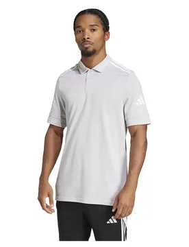 Polo à Manches Courtes Squadra 25 Cotton Team Light Grey / White S - Adidas - FashionsVida
