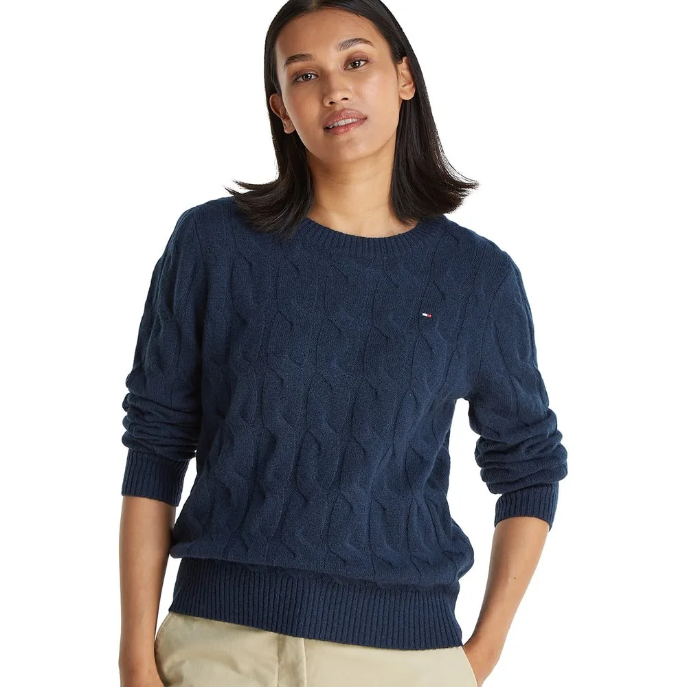 Jersey de mujer de lana de ochos - Tommy Hilfiger - FashionsVida