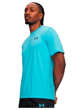 T-shirt à Manches Courtes Tech Utility Blue / Black 3XL - Under armour - FashionsVida