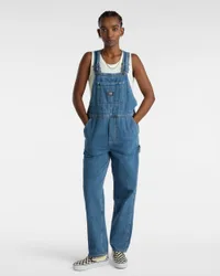 Womens Groundwork Denim Overall - Blue Cotton - Size 2xs