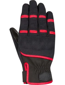 Guanti Moto PALMER Nero Rosso taglia 10 - Segura - FashionsVida