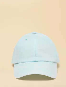 Pure Linen Baseball Cap Blue female - Joules - FashionsVida