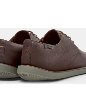 Zapatos de cordones de hombre de piel lisos - Camper - FashionsVida