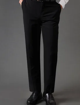 Men's Black Slim Fit Essential Suit Trousers Size: 30S - Black - Size: 30S - Burton - FashionsVida