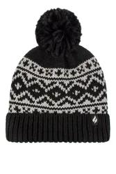 Women's 1 Pack SOCKSHOP Billingen Turn Over Cuff Hat Black One Size - Black - Size: One Size