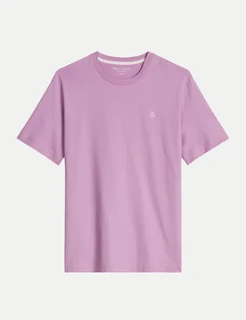 Marc O' Polo shirt mit Logo-Print Violett XXL - Marc O'Polo - FashionsVida