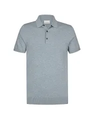 PROFUOMO Poloshirt blau M Herren