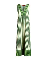 Maxi-Kleid Damen Dunkelgrün L Damen