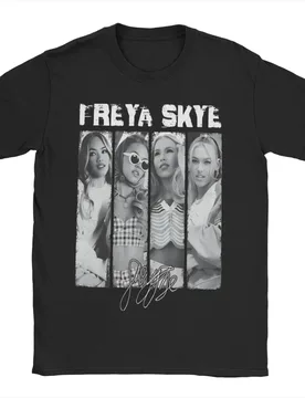 Casual T-Shirt Beach Freya Skyes Hip Hop T Shirts Cotton Tshirt for Male Aesthetic Custom DIY Short Sleeve Tees - Aliexpress - FashionsVida