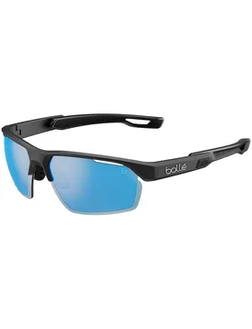 Lunettes de soleil polarisées - Victus Pro Black Matte - Sky Blue Polarized en Nylon - Taille M - Noir - Bollé - FashionsVida