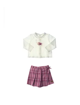 Completo 2 pz NURSERY ROSA MALVA 24M - iDO - FashionsVida