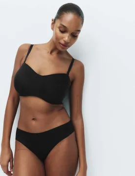 Body Invisibles™ Wired Strapless Bra F+ Black female - Body by M&S - FashionsVida