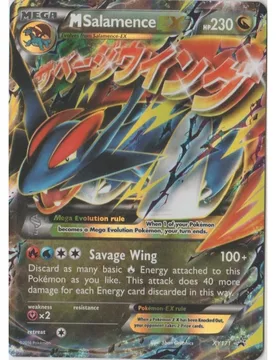 Pokemon X&Y Promo XY171 M Salamence EX - Pokémon - FashionsVida