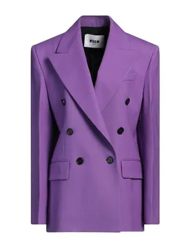 MSGM Blazer Damen Violett 34 Damen - Msgm - FashionsVida