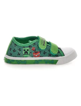 Sneaker verde con luci K14666 26 - MINECRAFT - FashionsVida