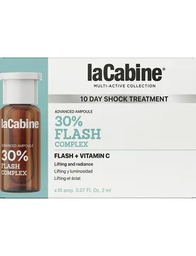 Pack 10 Ampollas 30% Flash Complex - LACABINE - FashionsVida