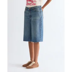 Pantalón corto vaquero de mujer Jort