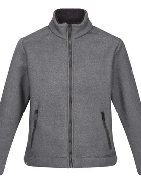 Mens Garrian Ii Full Zip Fleece Jacket (Storm Grey/black) - Size 4xl - Regatta - FashionsVida