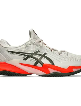 Court Ff 3 Clay Shoes Soft Oat / Vintage Khaki UK 11.5 - Asics - FashionsVida