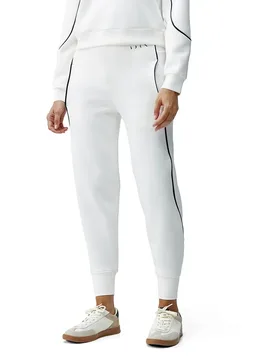 Joggers Agda Off White / Black S - Born Living Yoga - FashionsVida