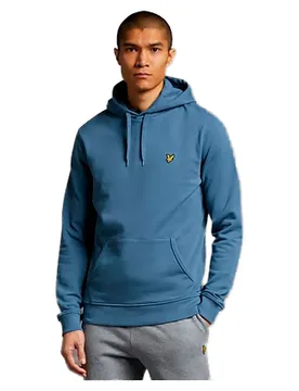 Lyle & Sweat à Capuche Ml416vo W477 Blue M - Scott - FashionsVida