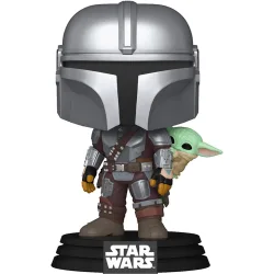 Figura Pop! Vinyl Mandalorian W-Grogu Star Wars