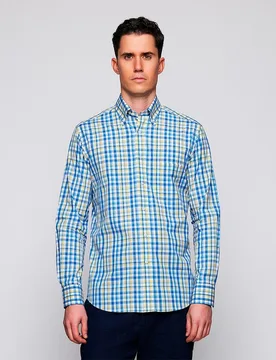 Camisa de hombre casual manga larga - Mirto - FashionsVida
