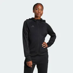 Felpa con cappuccio Tiro 25 Full-Zip S Black