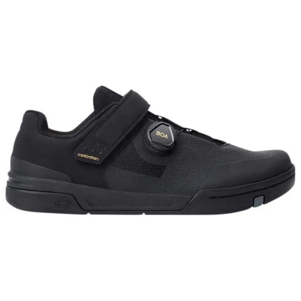 Scarpe Mtb Stamp Boa® Black / Gold - crankbrothers - FashionsVida
