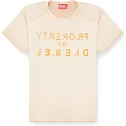 Camiseta de mujer de manga corta con estampado digital