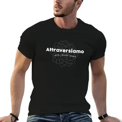 Attraversiamo T-Shirt Large Size Short Sleeve T-Shirt