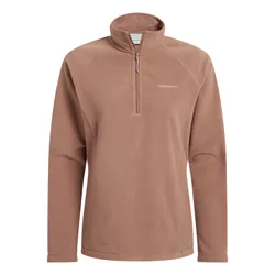 Womens/ladies Miska Vi Half Zip Fleece (Umber) - Brown - Size 12 Uk