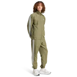 Stripes Woven Tracksuits Men Tracksuits - Green - Size XS - Poly Mesh - Green - Size: Extra Small