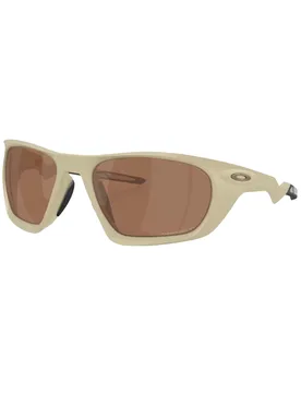 Lunettes de soleil polarisantes - Lateralis Matte Sand Tungsten Polar - Beige - Oakley - FashionsVida