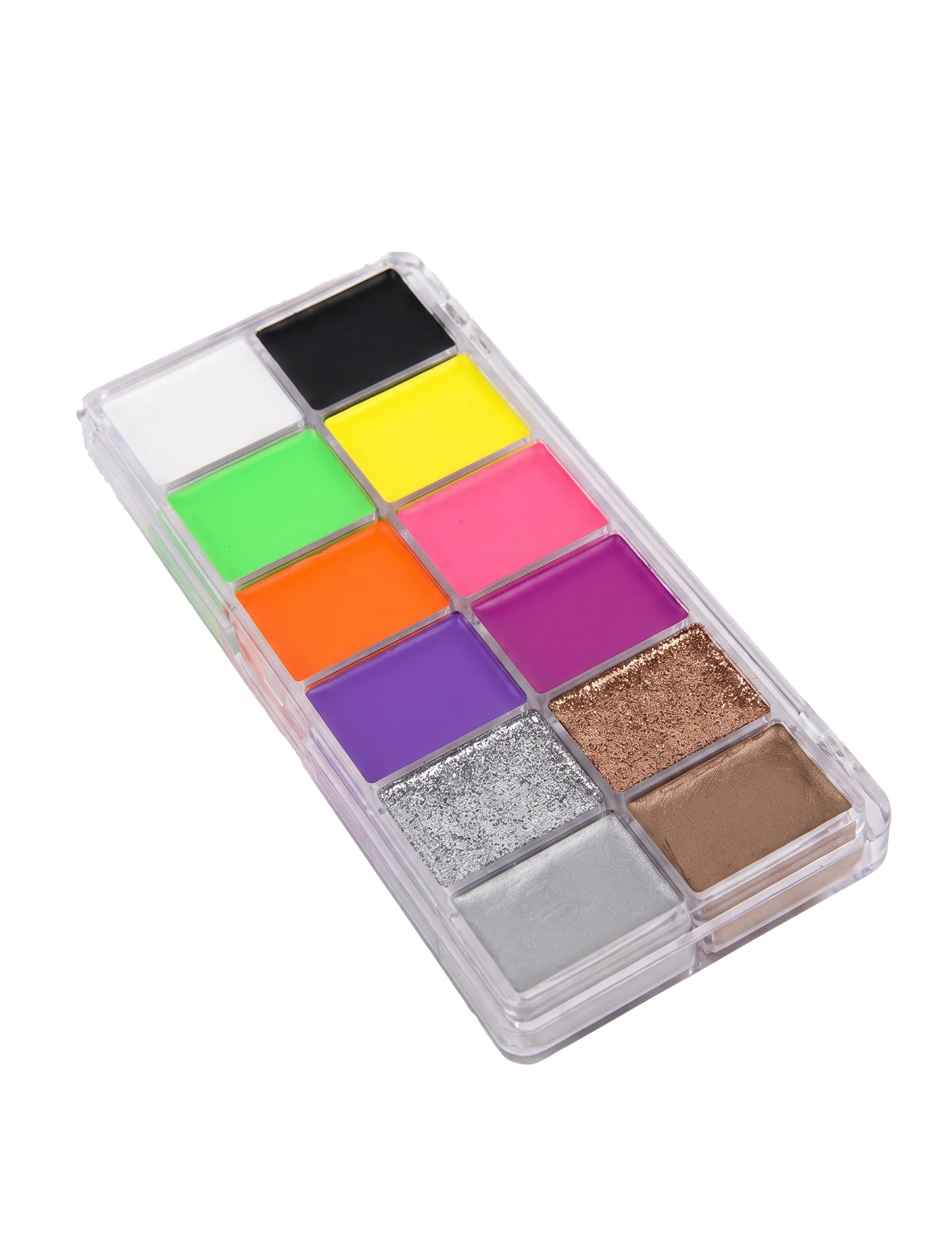 Neon Cremefarben + Glitzer Makeup Palette - BYS MAQUILLAGE - FashionsVida