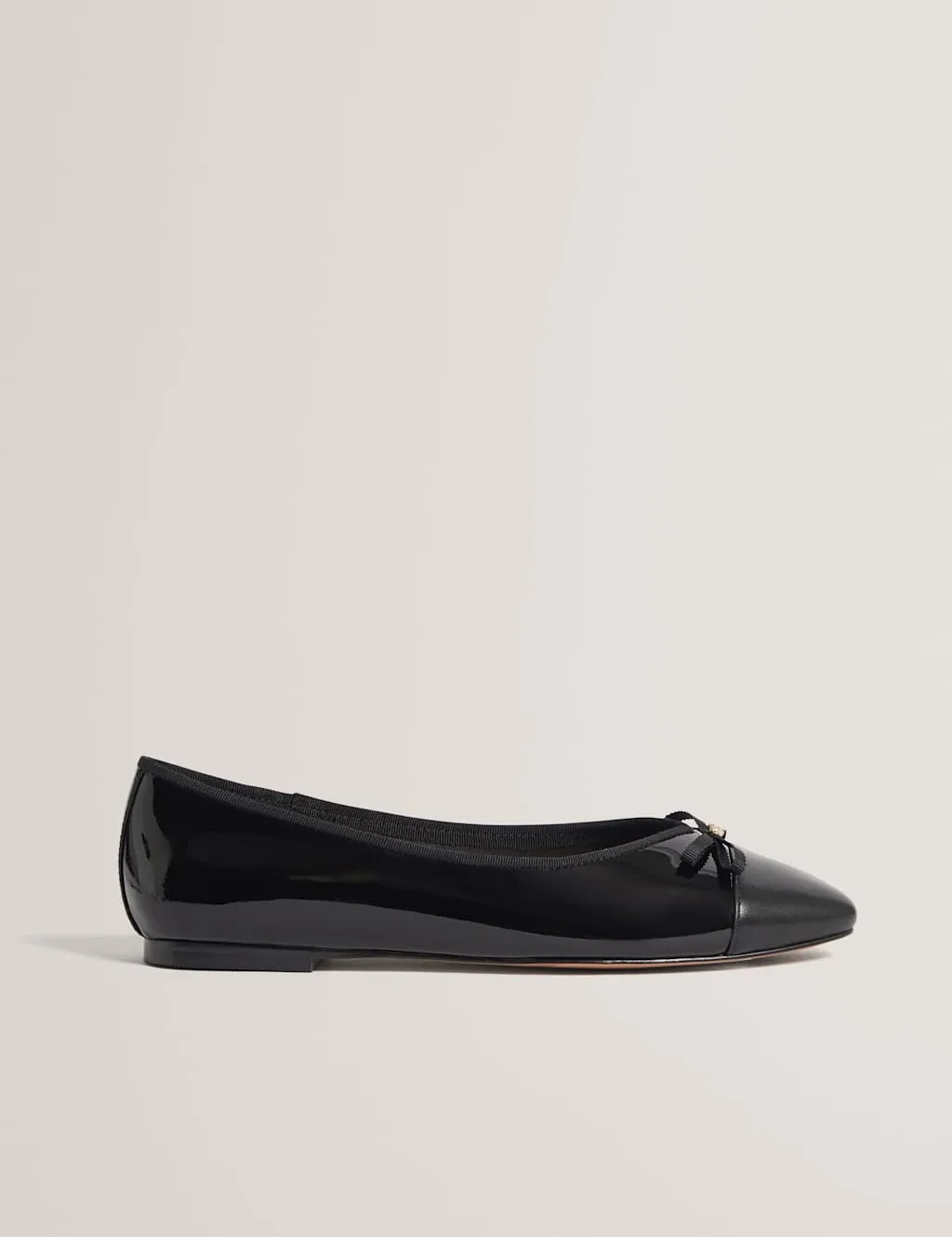 Slip On Ballet Pumps Black female - Ted baker - FashionsVida
