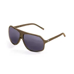 Bai Polarized Sunglasses Dark Brown Transparent One Size Men,Women