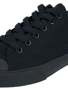 Sneaker - Walk The Line - EU37 bis EU45 - Größe EU37 - schwarz - Unisex - unisex - Black Premium by EMP - FashionsVida