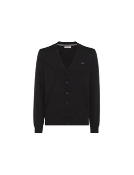 Sun68 - Cardigan Nero K43103 - Sun68 - FashionsVida