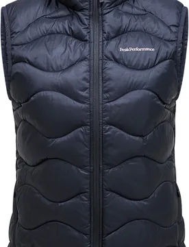 Doudoune sans manches légère et compressible W Helium Down Vest Black für Damen Größe S schwarz - Peak Performance - FashionsVida