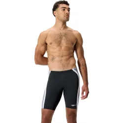 Bañador de natación para hombre Solid Splice Jammer