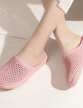 Sandalias planas de verano para mujer, de una sola pieza, ligeras, cómodas, transpirables y con punta abierta, de EVA EUR40 - Shein - FashionsVida