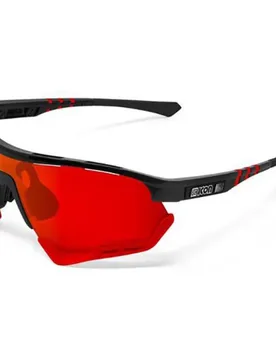 Occhiali Da Sole Fotocromatici Aerotech Scnxt Black / Red - SCICON - FashionsVida
