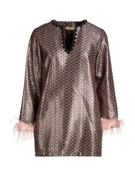 Minivestido Mujer Bronce L,M Mujer - Pho Firenze - FashionsVida