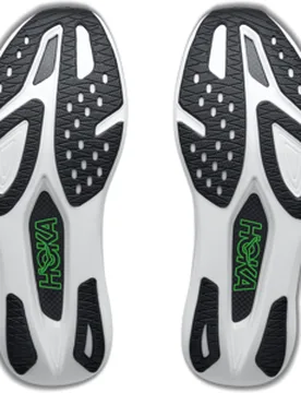 U ROCKET X 3 Unisex Frost / Electric Lime Gr. 49 1/3 - HOKA - FashionsVida
